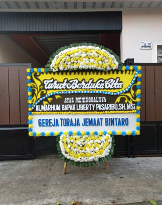 Papan Bunga Duka di Bojongsari Baru
